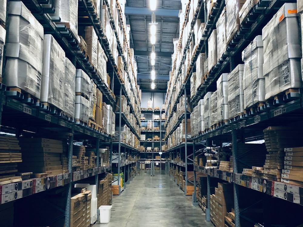 Our warehouse in China, where goods are received and checked